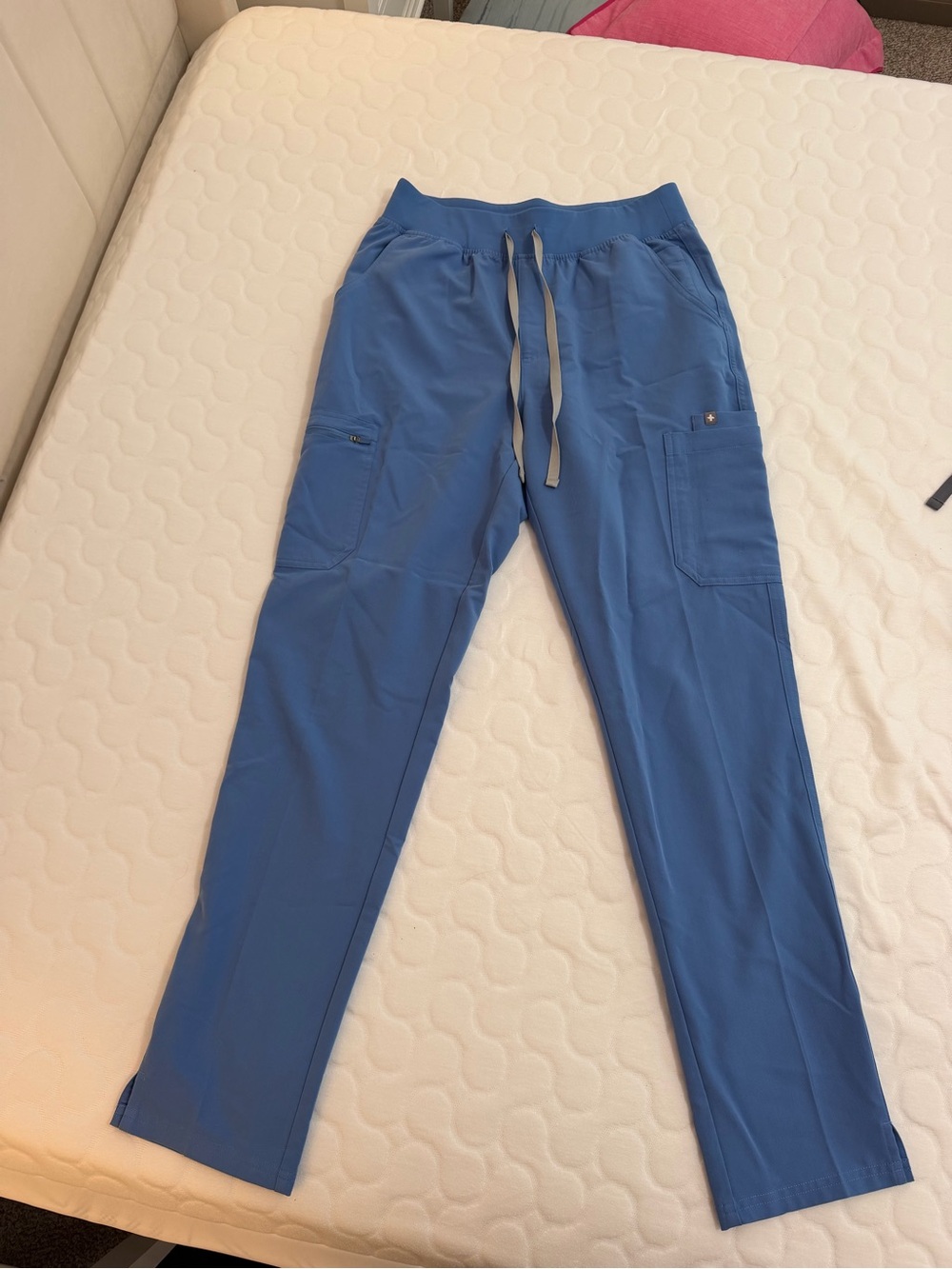 Figs Ceil blue Dowa high-rise straight pant size MT